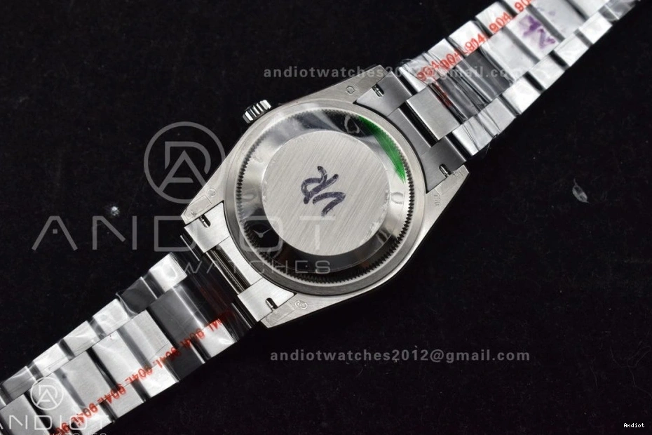 904L Grey (Gain vr3255 DayDate on Bracelet V5 Best Weight) Dial SS 36 Edition QF President Steel 0417